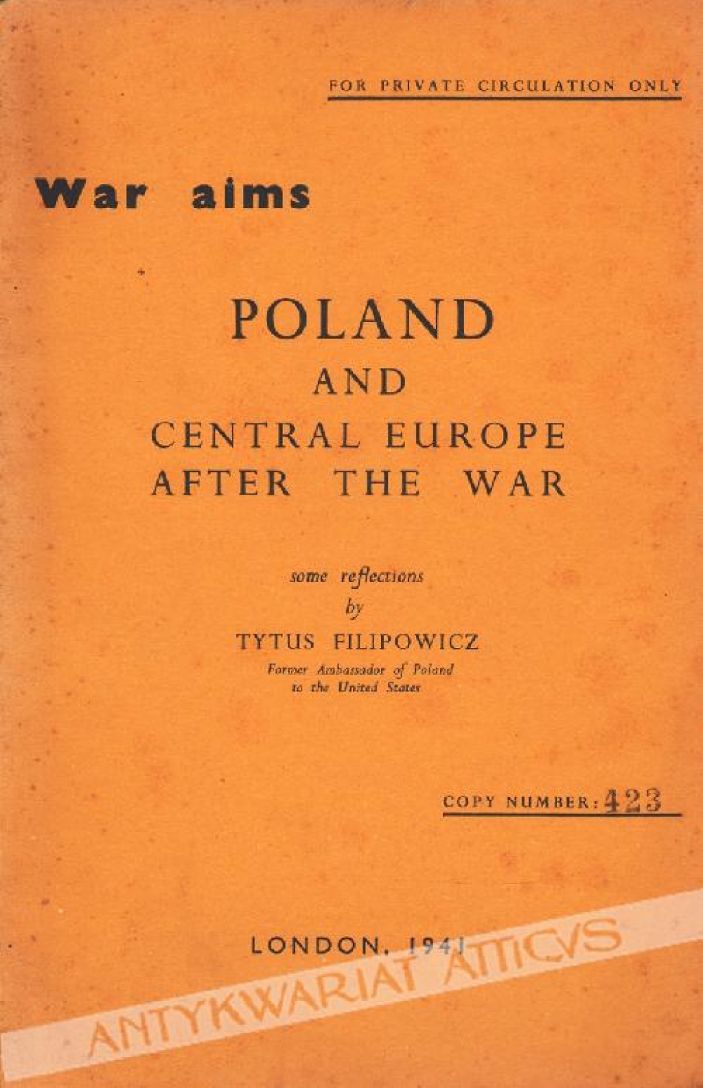 Poland and Central Europe after the war
