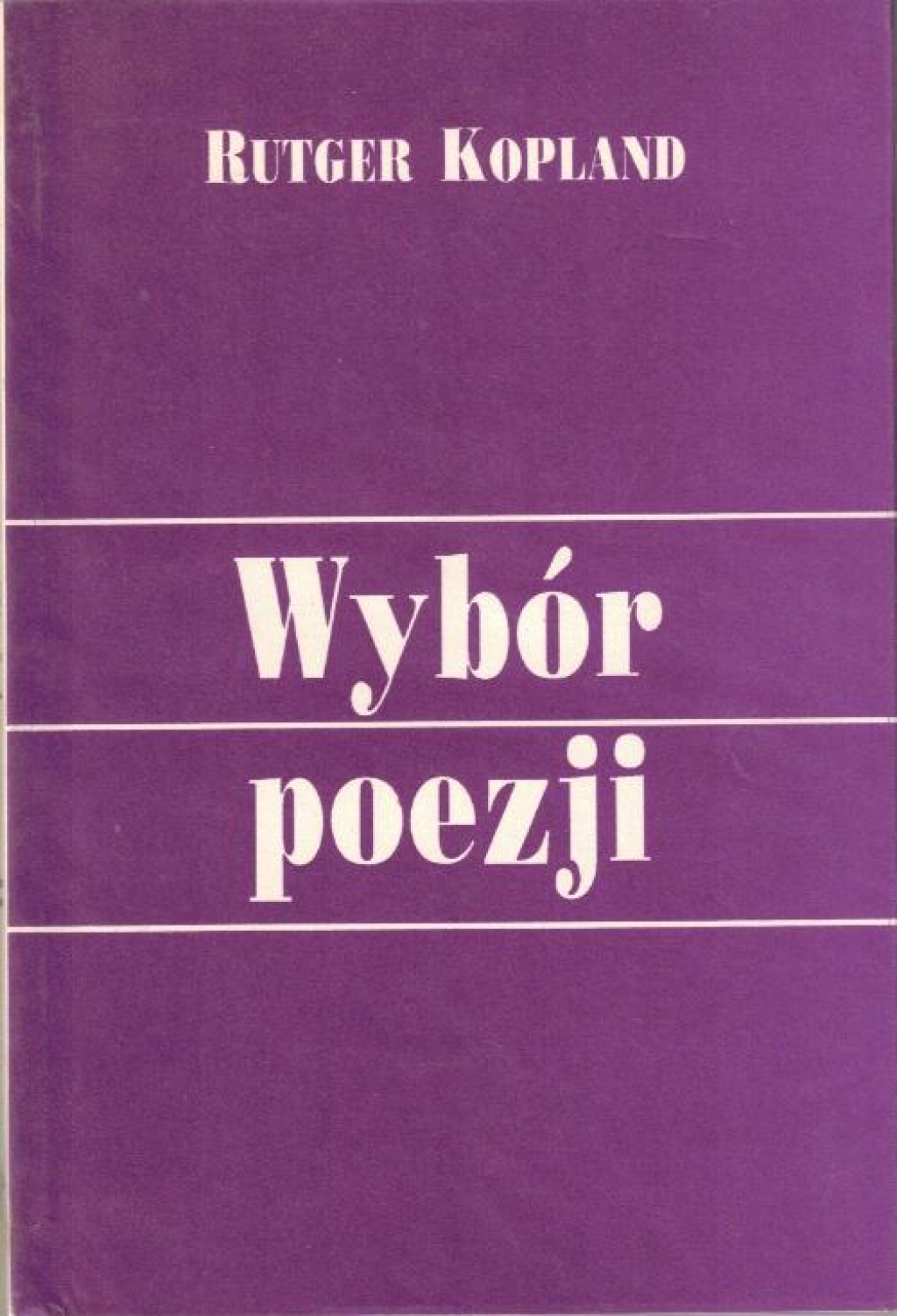 Wybór poezji