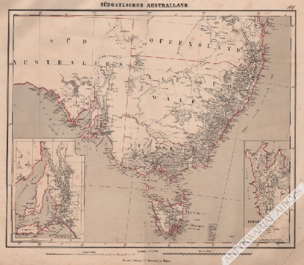 [mapa, 1879] Sudostliches Australland