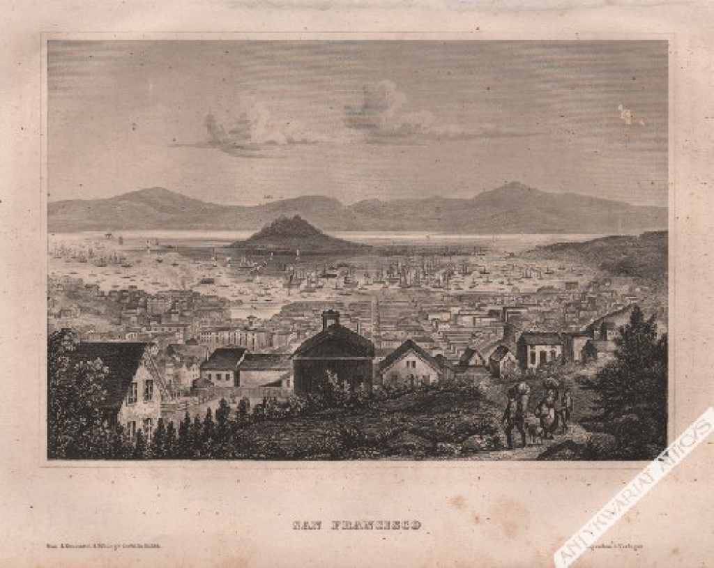[rycina, 1860] San Francisco 