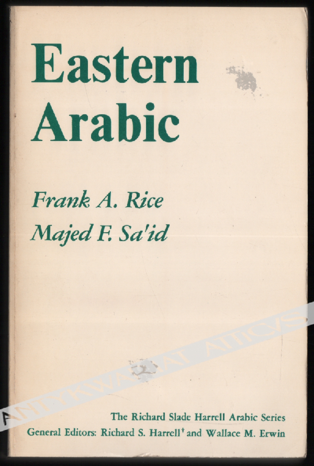 Eastern Arabic [Palestinian · Syrian · Lebanese]