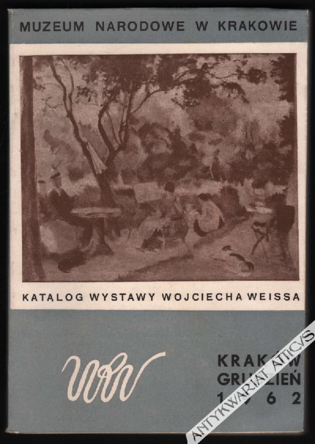 Katalog wystawy Wojciecha Weissa. Obrazy olejne, akwarele, rysunki, grafika, rzeźby