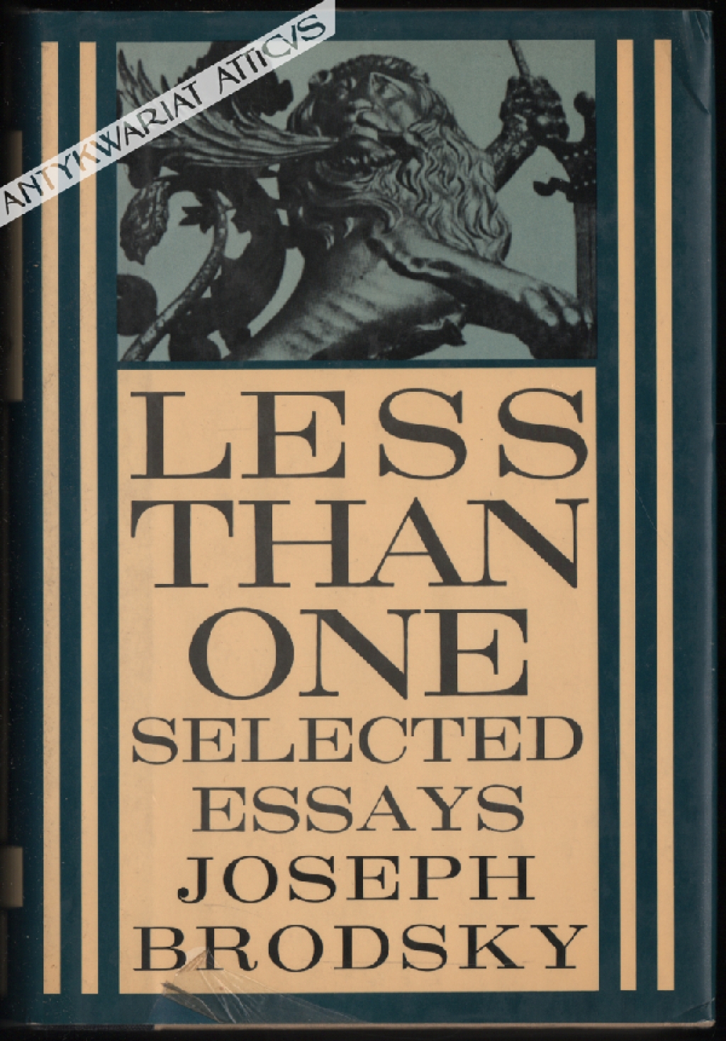 Less Than One. Selected essays