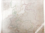 [mapa, Niemcy, Europa napoleońska, 1813] Carte générale d'Allemagne comprenant l'empire d'Autriche, la Confédération du Rhin, le Dannemarck, la Prusse et la Pologne, une partie de la Suède, des empires de France, de Russie et de Turquie: avec l'indic