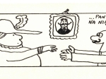 [5 rysunków, 1977] Pan Rozpędek