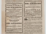 Warszawska Gazeta Policyjna No. 124, 4 Maja 1849 r.  Piątek