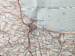 [mapa topograficzna, 1902] Danzig. Eisenbahn und Telegraphenkarte. [Pomorze Gdańskie]