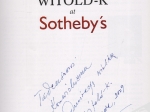 Witold-K at Sotheby's [autograf]