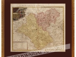 [mapa, Hrabstwo Kłodzkie, 1747] Comitatus Glaciensis, La Comte de Glatz avec le Principaute de Munsterberg