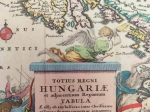 [mapa, Czechy, Austria, Węgry, Wołoszczyzna, Rumunia, Bułgaria, Bałkany, ok. 1685 r.] Totius Regni Hungariae et adjacentium regionum tabula