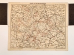 [mapa, Wysoki Jesionik, ok. 1911] Karte vom Altvatergebirge