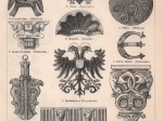 [rycina, 1897] Tierornamente I.-II. [dekoracyjne motywy zwierzęce]