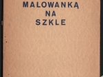 Malowanką na szkle