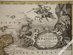 [mapa, Królestwo Neapolu, ok. 1710] Novissima & exactissima Totius Regni Neapolis Tabula