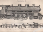 [rycina, 1909] Lokomotiven I-II. [lokomotywy]