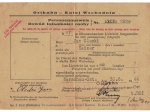 [dokument, 1944] Personenausweis. Dowód tożsamości osoby [Legitymacja kolejowa]