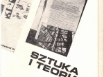Sztuka i teoria. "Permafo". Galeria Sztuki Najnowszej