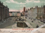[pocztówka, ok. 1905] Berlin. Schlossplatz mit Blick auf Konigstrasse