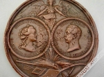 [medal, 1860 r.] [медаль] Основательнида Екатерина II Импер. Всерос. Покровитель Александръ II Импер. Всерос. [Założycielka Imperatorowa Katarzyna II - Patron Imperator Aleksander II]