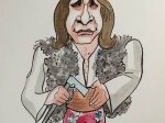 [portret satyryczny] Marek Perepeczko w "Janosiku"