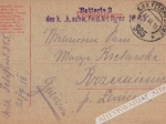 [pocztówka, 1918] Jestem zdrów i powodzi mi się dobrze [oficjalna pocztówka dla żołnierzy armii Austro-Węgier w 9 językach]