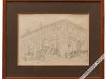 [rysunek ołówkiem, lata 1920-te]  Hotel d' Orsay