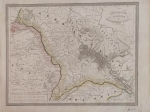 [mapa, ok. 1850] Germaniae. Galliae & Rhaetiae pars  [Germania, Galia i Recja]