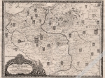 [mapa, Polska, 1696] Auctior et correctior tabula chorographica REGNI POLONIAE... 