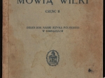 Mówią wieki, część II. Drugi rok nauki języka polskiego w gimnazjach
