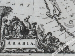 [mapa, Półwysep Arabski, ok. 1661] Arabia