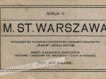 [album kart pocztowych, lata 1920-te] M. St. Warszawa, serja II