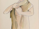 [karykatura, 1938] Ludwik Solski