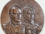 [medalion, XIX w.-pocz. XX w.] Napoleon Bonaparte i Książę Józef Poniatowski