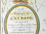 [mapa, Europa, ok. 1811 r.] Carte générale de l'Europe où l'on voit le départ et le retour du capitaine Cook...
