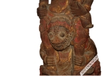 [rzeźba, Bali, XIX-XX w.] Garuda z Wisznu i Lakszmi