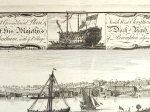 [rycina, 1755 r.] A Geometrical Plan & North West Elevation of his Majesty's Dock-Yard at Chatham