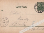 [pocztówka, ok. 1900] [Sokolec k. Kłodzka. Schronisko "Sowa"] Blick nach Gl. [Glätzisch] Falkenberg. Eulenbaude