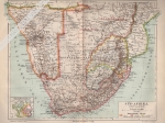 [mapa, 1895] Sud-Afrika [Afryka Południowa]
