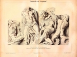 [ryciny, 1881] Kunstwerke aus Pergamon. [scena z Gigantomachii, grupa Ateny na fryzie z ołtarza pergamońskiego]
