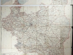Mapa samochodowa i stanu dróg w Polsce na rok 1937/8. Z marszrutami [z mapą Polski]