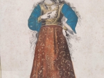 [miedzioryt, Fille de qualite Greque de la ville de Pera [Greczynka z miasta Pera]