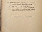 \"Na ojczyzny łono\"... Opis przewiezienia zwłok nieśmiertelnego duchowego przywódcy narodu, genjalnego pisarza Henryka Sienkiewicza z Vevey, gdzie zmarł, do Warszawy oraz pogrzebu w stolicy i uroczystości żałobnych