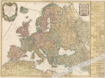 [mapa Europy, 1797] Europe divisee en ses Empires, Royaumes et Republiques