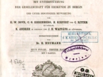 Zeitschrift fur allgemeine Erdkunde. Neue Folge, erster Band (1856)