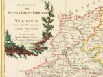 [mapa, Rusi Czerwonej, Podola i Wołynia 1781] Li Palatinati della Russia Rossa Podolia e Wolhynia