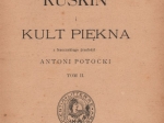 Ruskin i kult piękna, t. II  [ekslibris Emila Zegadłowicza]