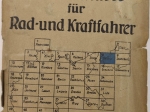 [mapa, ok. 1925]  Danzig- Konigsberg Continental-Strassenkarte [Pomorze Gdańskie, Prusy Wschodnie]