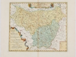 [mapa, Wielkopolska, Mazowsze, Małopolska, 1772] Polonia propria tanquam Regni Polonici provincia primaria : in Poloniam maiorem, sive inferiorem atque minorem, sive superiorem divisa, ....