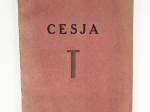 Cesja wedle prawa cywilnego obowiązującego w Małopolsce. Z uwzględnieniem przepisów prawa cywilnego, obowiązującego w innych dzielnicach Polski, jak i nowego projektu polskiego zobowiązań  [dedykacja od autora]