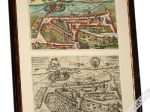 [dwie ryciny, widok Łowicza, 1618] Lovicensis Civitas quae est Archiepiscopa Gnesnensis residentia in Mazovia